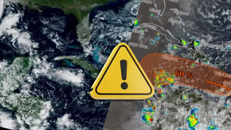 ¿Se salvará Quintana Roo? Vigilan zona de baja presión en el Atlántico podría ser el ciclón Melissa