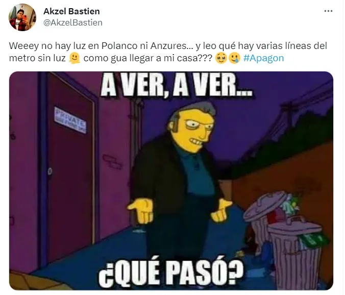Mejores memes que dejó el apagón masivo de CDMX