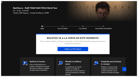 bad bunny estadio gnp BOLETOS