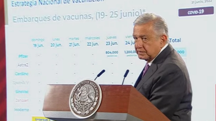 AMLO vacunación 5 a 11 años