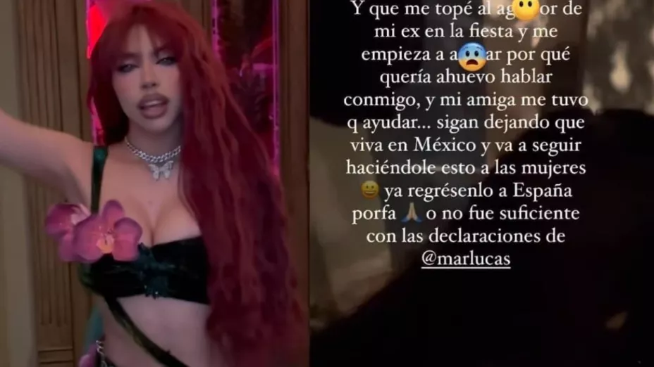 Yeri MUA denuncia acoso en fiesta de Belinda