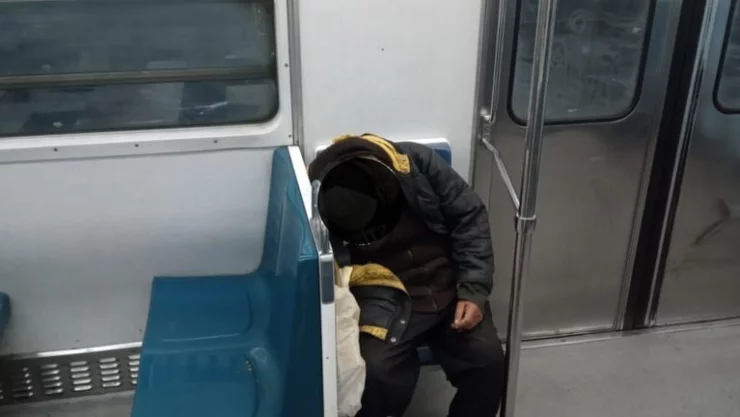 Un viejito murió en un vagón del Metro CDMX durante la noche del miércoles 7 de abril