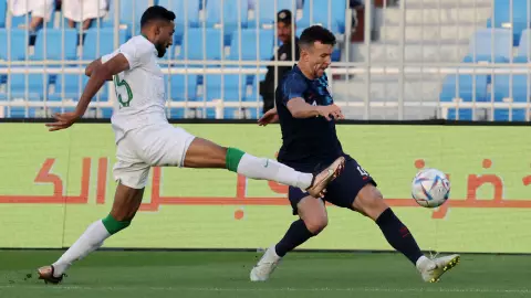 Arabia Saudita cayó ante Croacia antes de Qatar 2022