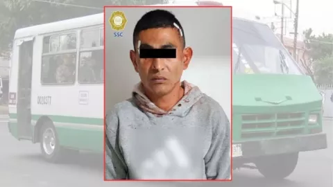 Pasajeros dan paliza a asaltantes de un microbús en la Agrícola Oriental; uno era menor de edad