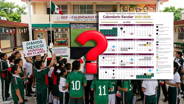 ¿Habrá cambios en el calendario escolar por la Copa Mundial de la FIFA 2026? Esto dice la SEP