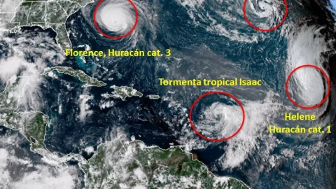 Se forma tormenta Joyce en el Atlántico Conagua