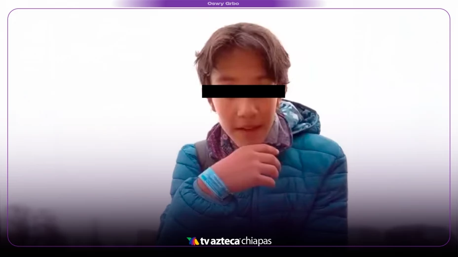Adolescente murió congelado