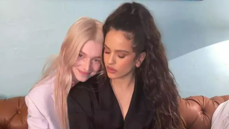 Rosalía junto a Hunter Schafer