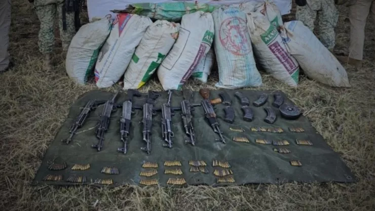 Arsenal internacional en Chihuahua: FGR asegura fusiles rumanos y de EU en Guerrero