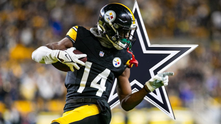 George Pickens es nuevo jugador de los Cowboys.