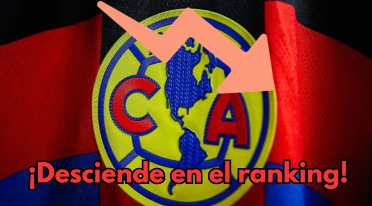 El América perdió su lugar en un importante ranking