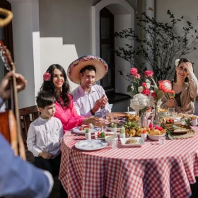 Cena del Grito de Independencia