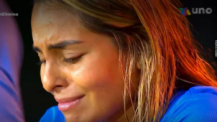 Lizli se despide de Exatlón tras aparatosa lesión.
