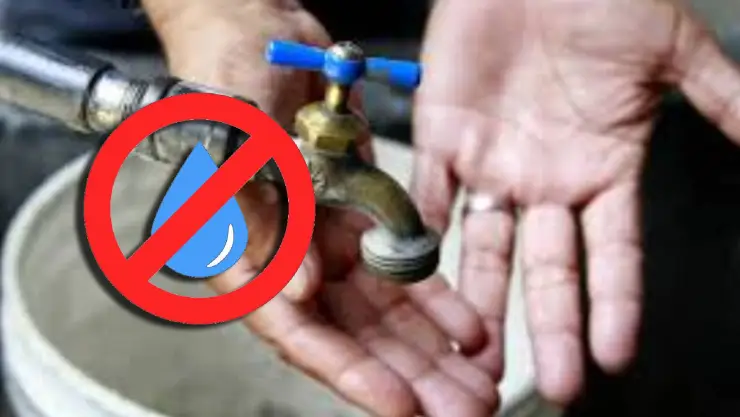 CORTE DE AGUA EN ISLA MUJERES
