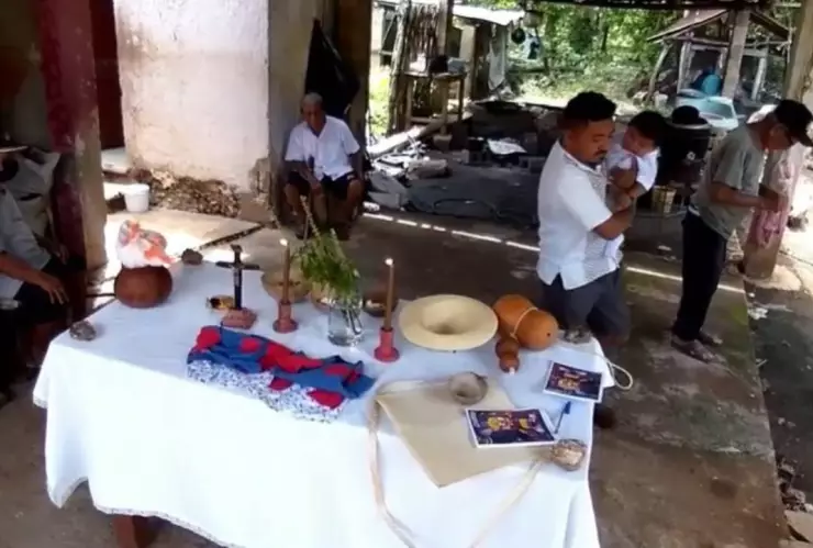 que es el jeets meek, ceremonia maya