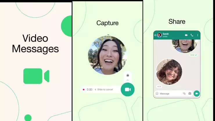 Nueva función en WhatsApp: Llegan los messenger por video y así puedes usarlos