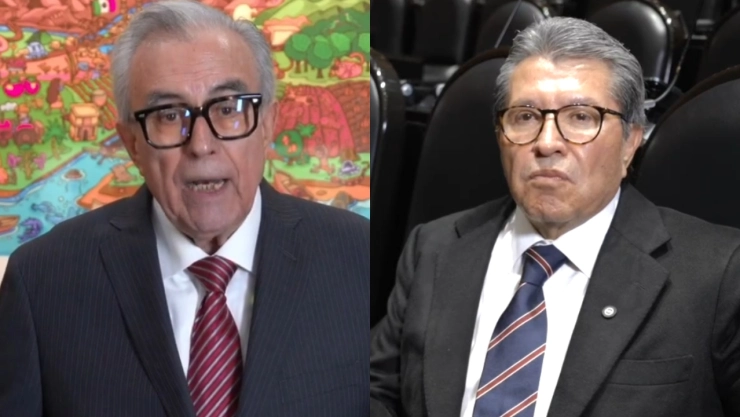 Rocha Moya y Ricardo Monreal fuego amigo