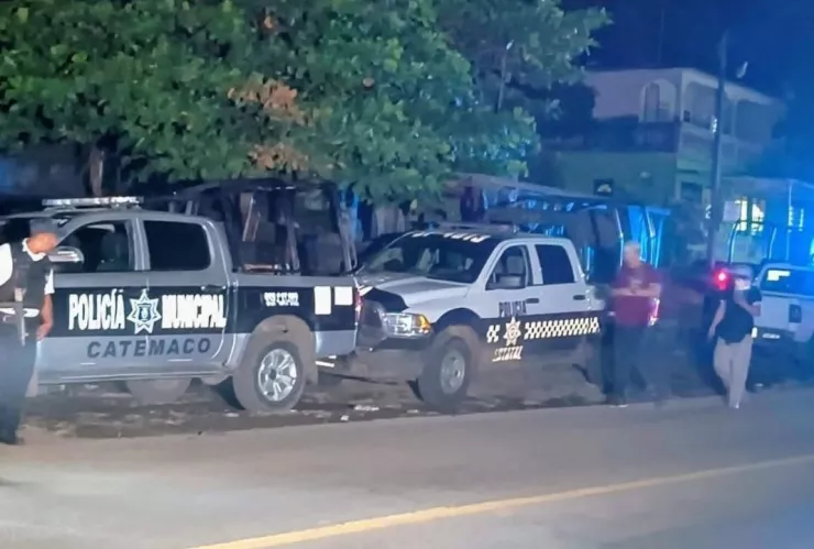 riña familiar en Catemaco