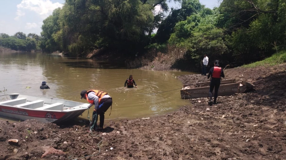 Hallan a joven sin vida en Río Lerma
