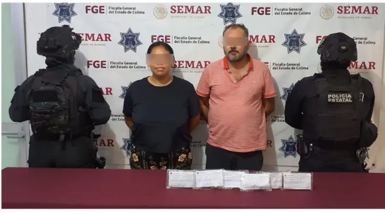 Detienen a “El Salsas”, operador financiero del CJNG en Colima; lo vinculan a proceso por fentanilo