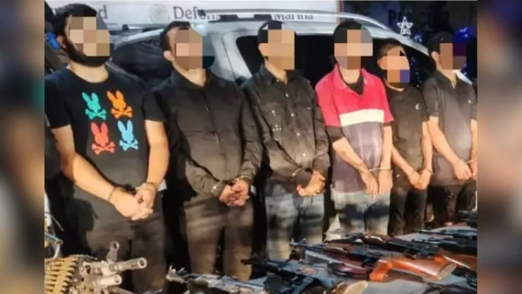 Seis detenidos tras enfrentamiento en San Pedro, Navolato