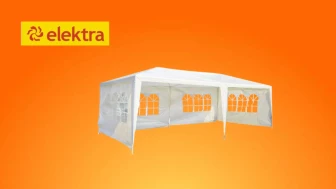 Elektra tiene en rebaja este toldo con ventanas