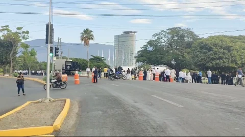 Calles cerradas Tuxtla Gutiérrez