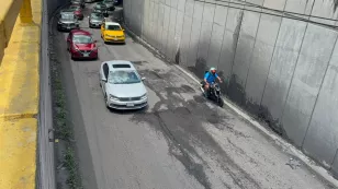 Cierre nocturno de Viaducto en CDMX 