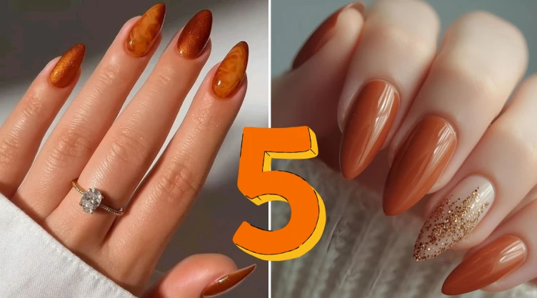 Uñas color terracota elegantes 5 diseños que puedes usar en otoño 2026 para tener la mejor temporada cozy