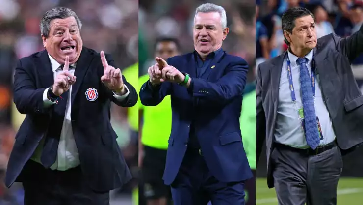 Javier Aguirre, piojo Aguirre y Luis Fernando Tena entrenadores mexicanos en Copa Oro 2025