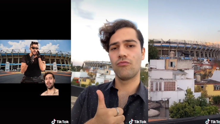 Joven ofrece su azotea para escuchar a Bad Bunny gratis en la CDMX