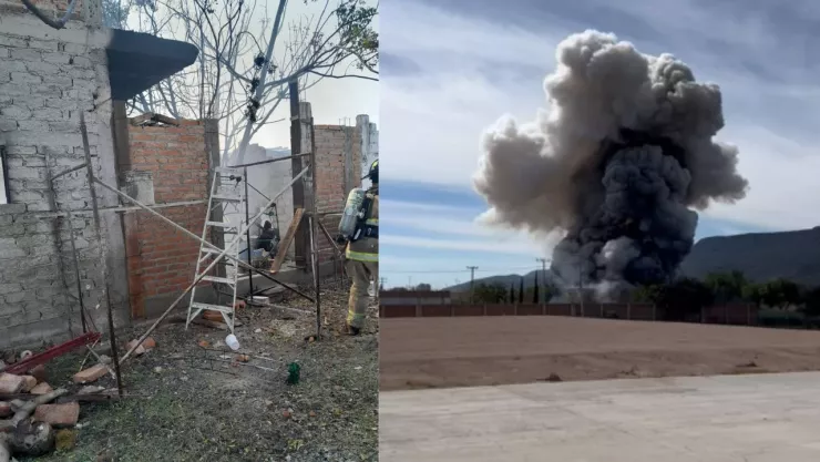 Explosión en Purísima del Rincón