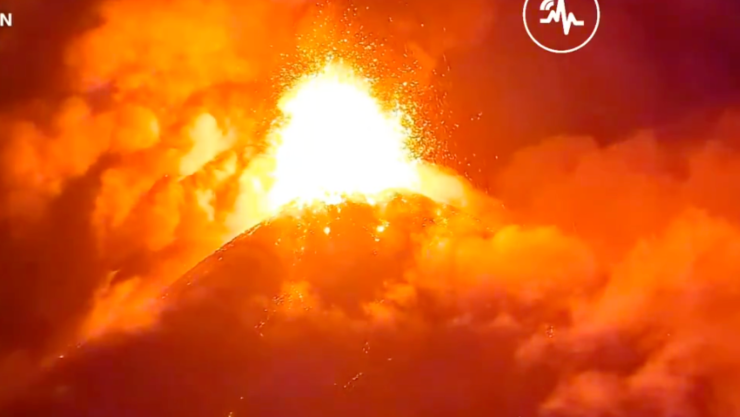 Entra en ERUPCIÓN el volcán de Fuego e inicia fase de evacuación