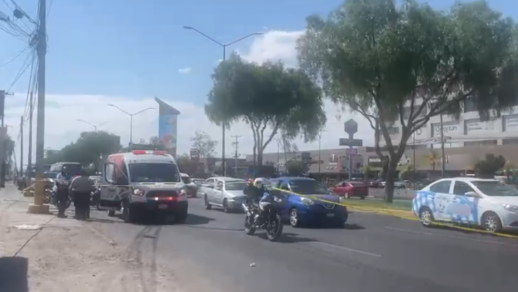 Accidente bulevar Aeropuerto