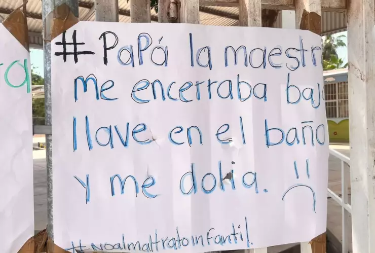 Acusan de maltrato a maestra de jardín de niños en Ahome