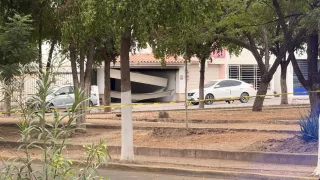 Casa vandalizada e incendiada en Canaco