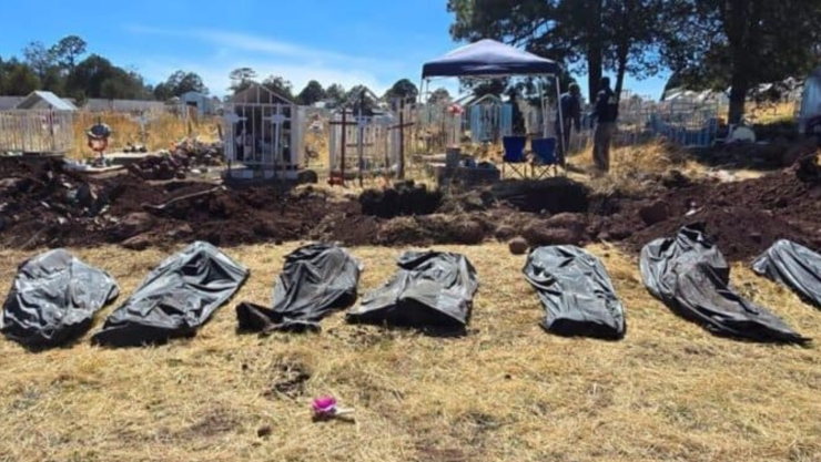 Exhuman cuerpo en rancho La Norteña