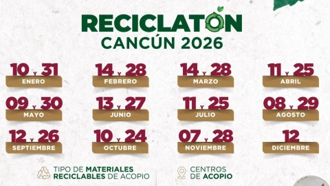 Reciclatón Cancún 2026: Fecha y sedes de la primera jornada de la campaña de reciclaje este año