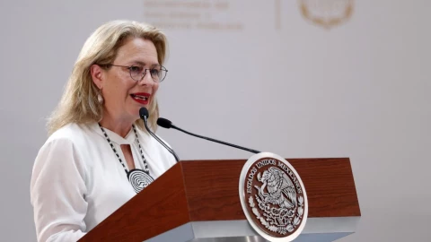 Josefa González, nueva embajadora de México en Reino Unida, recientemente nombrada para el cargo por el presidente Andrés Manuel López Obrador.