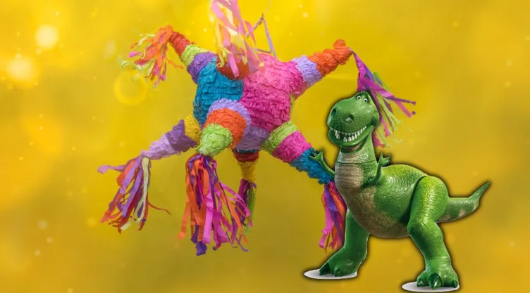 Toy Story: 3 diseños de piñatas caseras de Rex para los cumpleaños de los niños