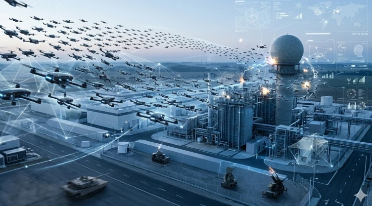 Enjambres de drones, el arma del futuro que cambia la guerra en tiempo real