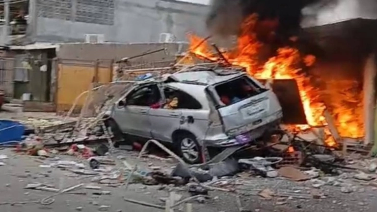 Explosión acumulación gas emergencia Nuevo Laredo Tamaulipas