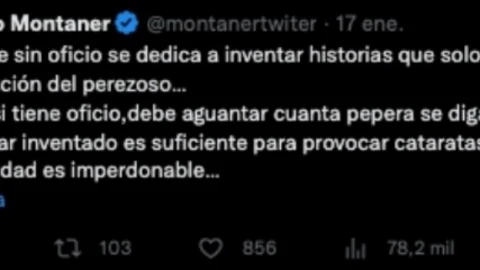 Tuit Ricardo Montaner género Índigo