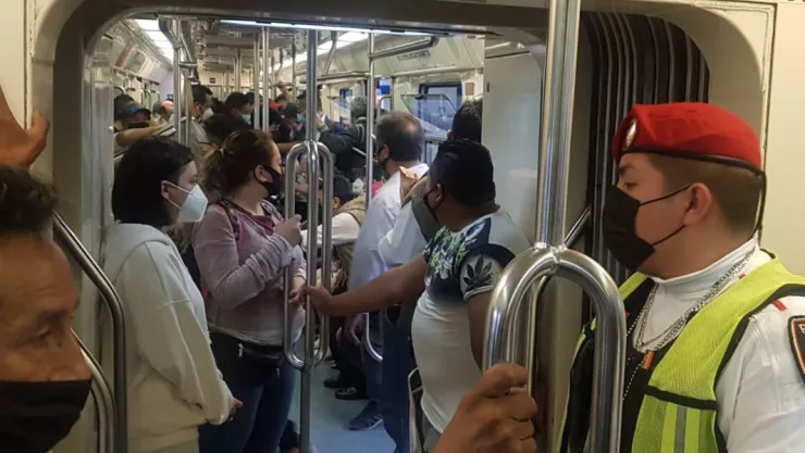 Metro CDMX retrasos