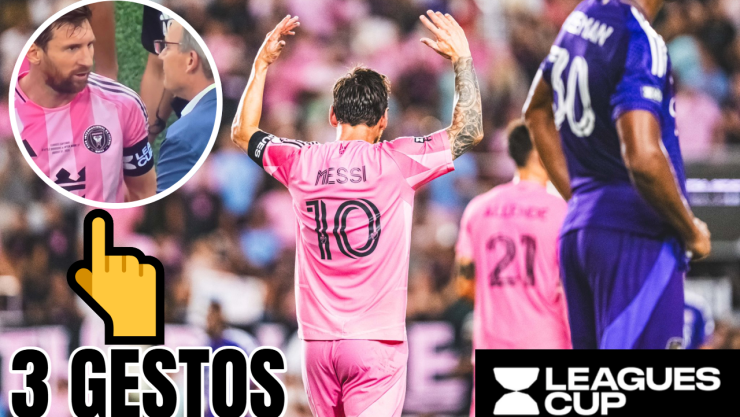 Nadie esperaba que Lionel Messi tuviera estos 3 gestos en la final de la Leagues Cup