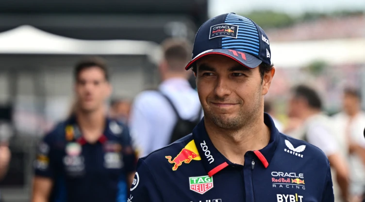 Checo Pérez en Hungría
