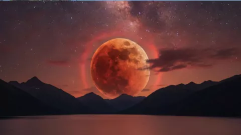 Revelan fecha de la próxima luna de Sangre este 2026: Así iluminará el cielo en Puebla