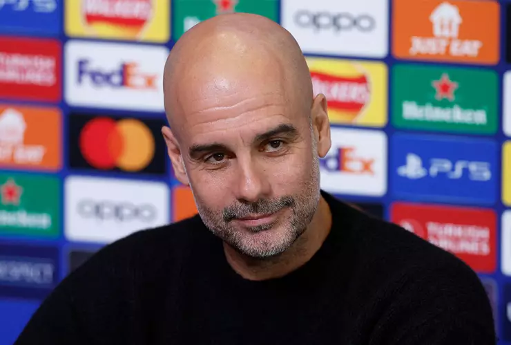 Pep Guardiola, técnico del Manchester City