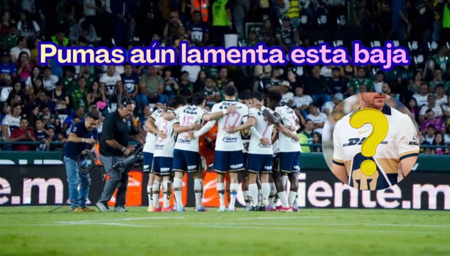 Pumas UNAM sufrió una dura baja