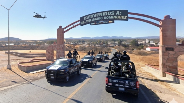 : Comando armado se lleva al jefe de la policía y a dos agentes en Chihuahua
